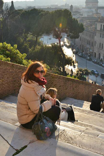 Prof d'italien à Rome